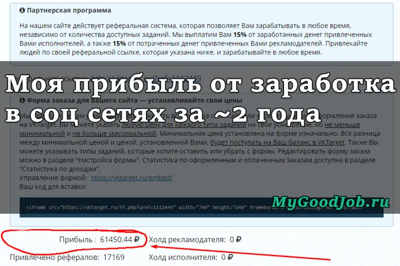 Как заработать в социальных сетях на партнерской программе